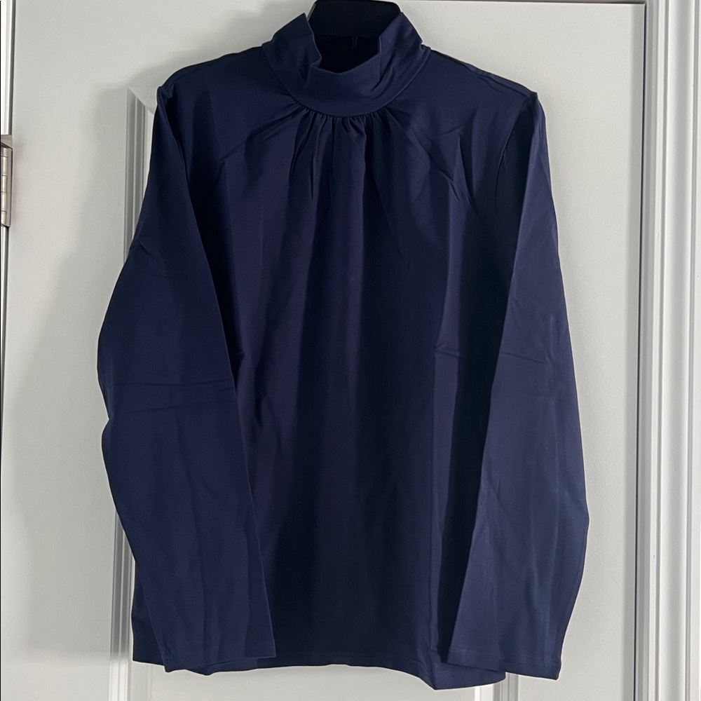 ‼️Two Elegant Women's Blouses Red and Navy Blue ‼️
